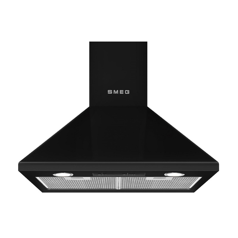 SMEG Wall Hood, 60cm, Victoria (KSED65NEE) Black