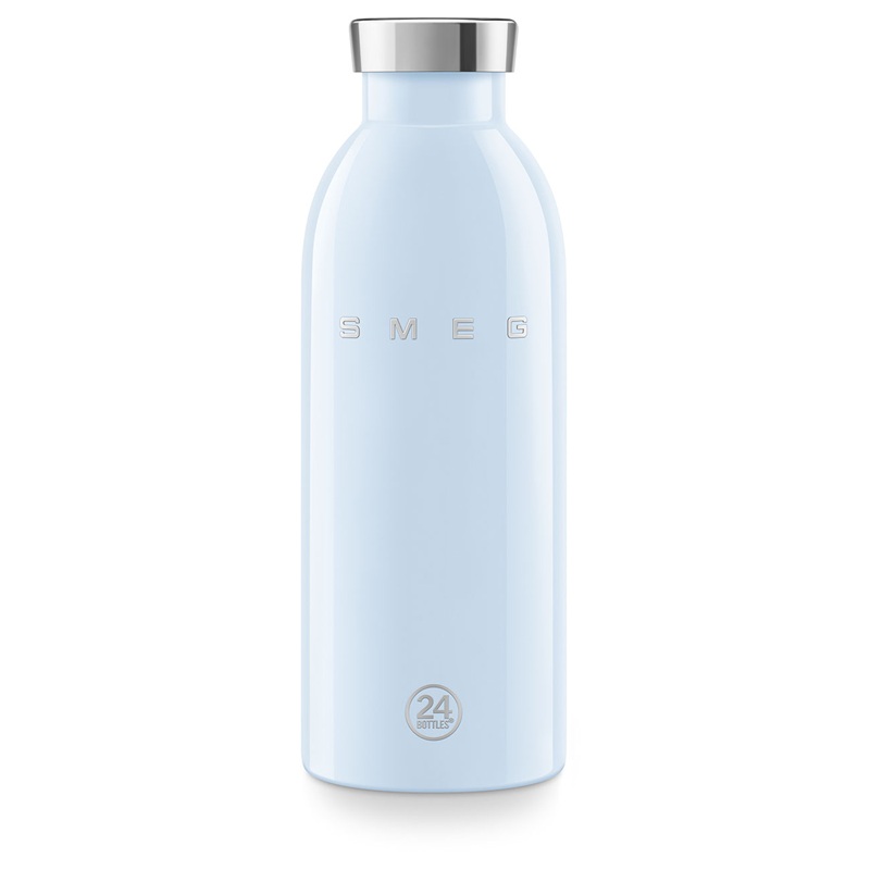 SMEG WBF01PB Clima Bottle 500 ml, SMEG x 24Bottles (Pastel Blue)