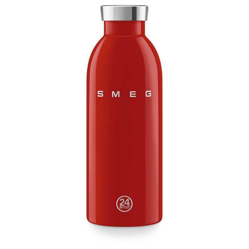 SMEG WBF01RD Clima Bottle 500 ml, SMEG x 24Bottles (Red)