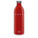 SMEG WBF02RD Urban Bottle One Litre, SMEG x 24Bottles (Red)