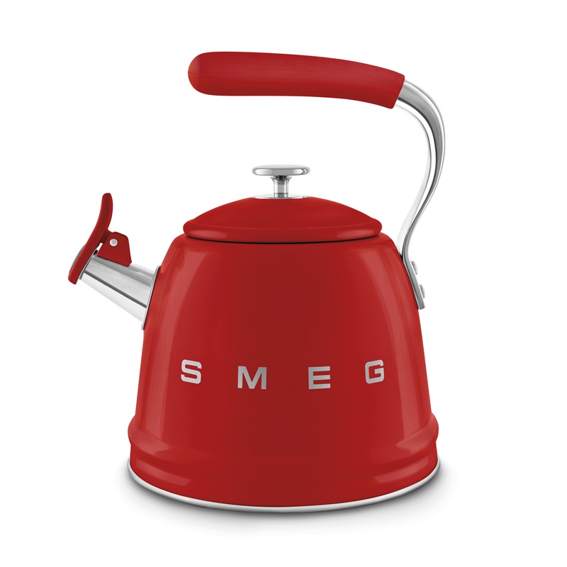 SMEG WKF01RD Whistling Kettle (Red)