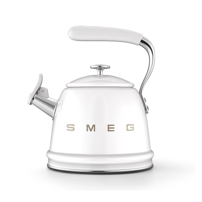 SMEG WKF01WH Whistling Kettle (White)