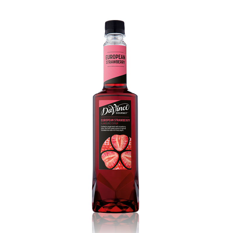 Davinci Syrup European Strawberry 750ML