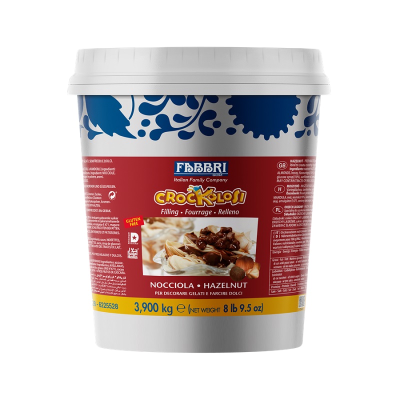 Fabbri Crockoloso Hazelnut (3,9kg) / 9225528-53B