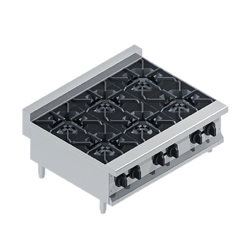 Furnotel Max Series 6 - Burner Gas Range FMGR0907G