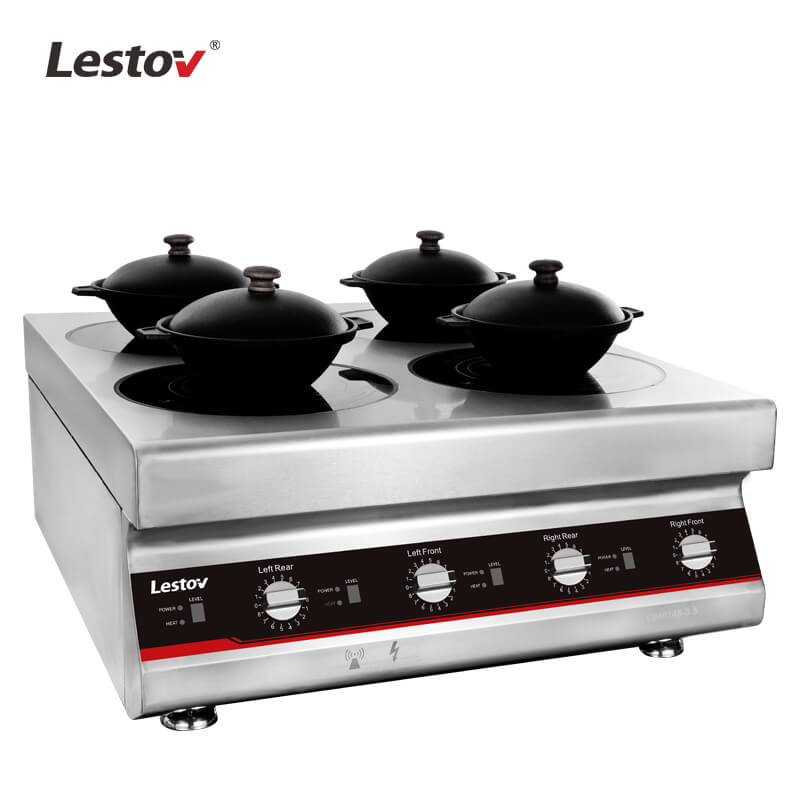 Lestov / LT-TBZ300IV-B135 / TT 4 Burner Commercial Induction Hob 3.5Kw