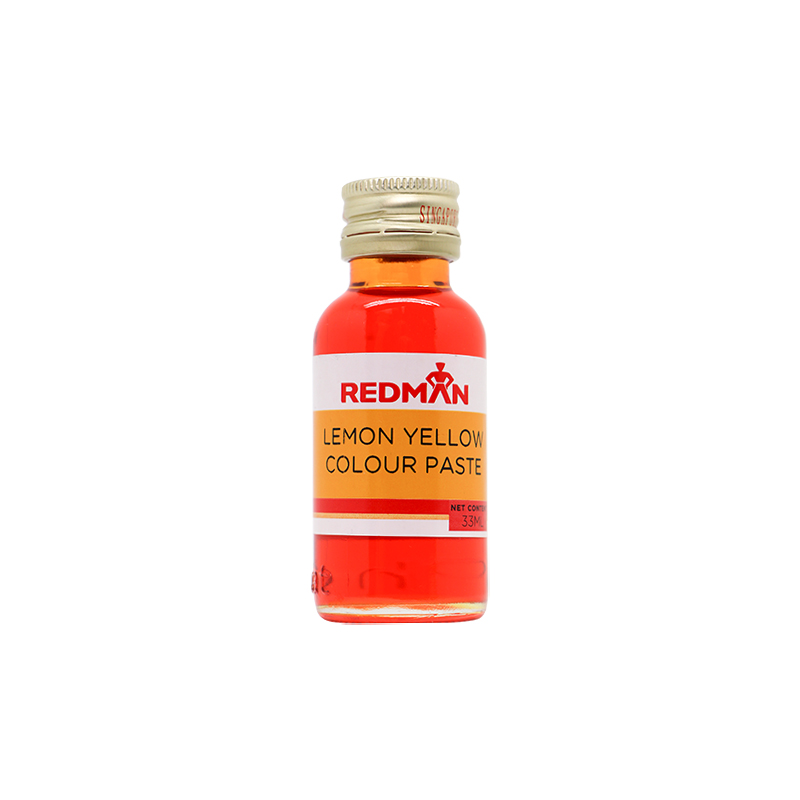 Redman Colour Paste Lemon Yellow 33ml