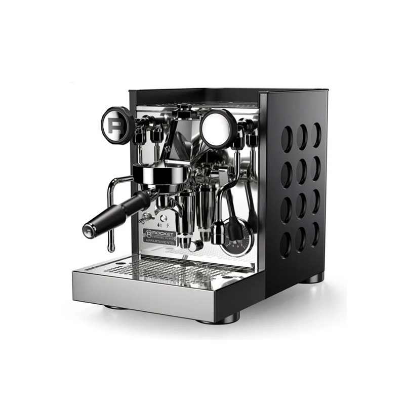 Rocket Appartamento TCA Coffee Machine Temperature Control Adjustment (Black Black)