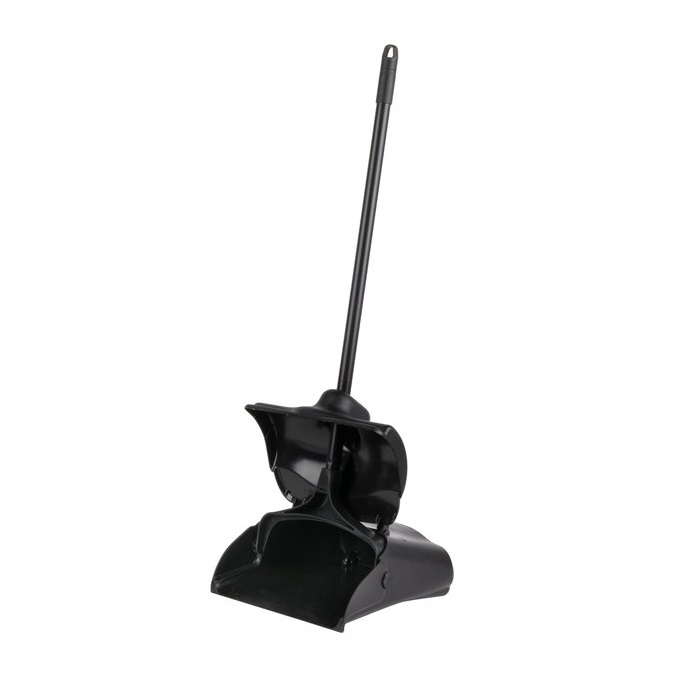 Rubbermaid FG253200BLA / Lobby Pro Upright Dustpan W/ Cover