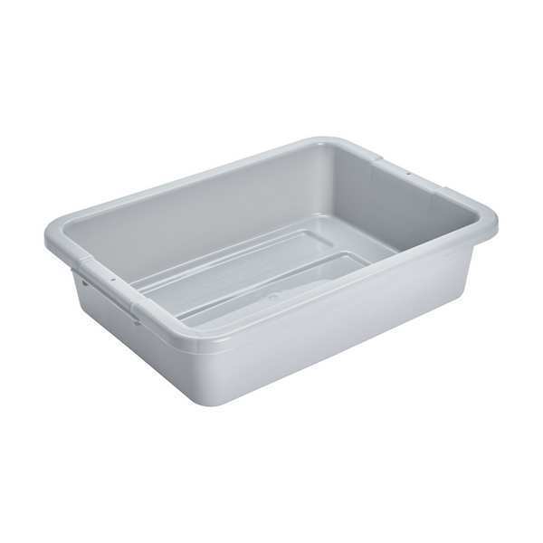 Rubbermaid FG334900GRAY / Bus-Utility Box 4.625g/17.5l Gray