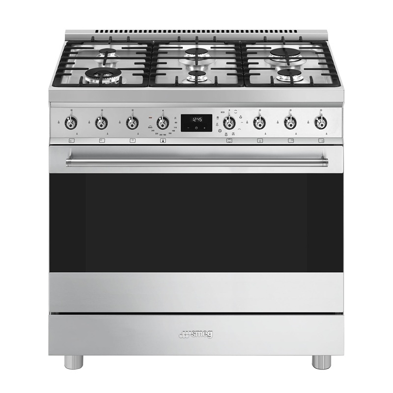 SMEG C9GMX2 Cooker With Gas Hob 90x60cm Classica Aesthetic