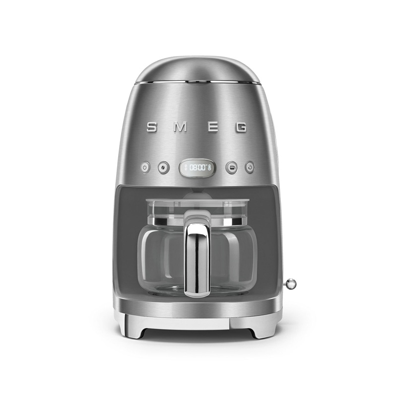 SMEG Drip Coffee Machine (DCF02) Pastel Steel