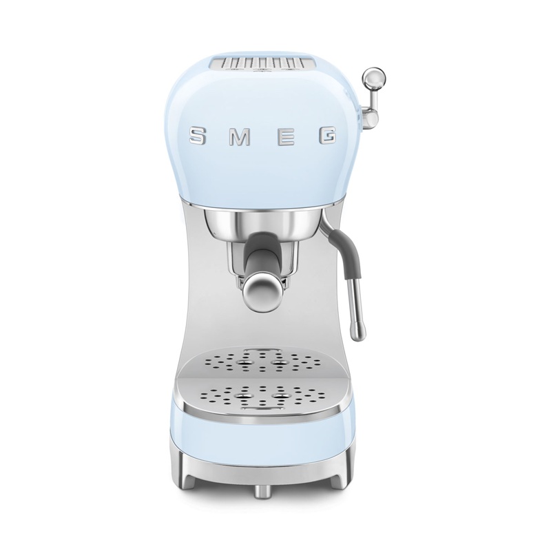 SMEG ECF02PBEU Espresso Coffee Machine (Pastel Blue)