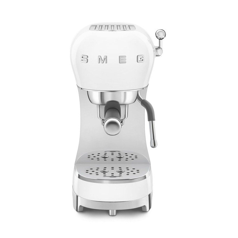 SMEG ECF02WHEU Espresso Coffee Machine (White)