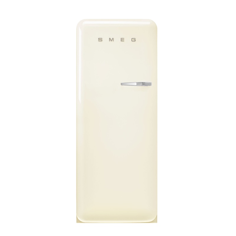 SMEG FAB28LCR6 Free Standing Refrigerator One Door , Hinge Left (Cream)