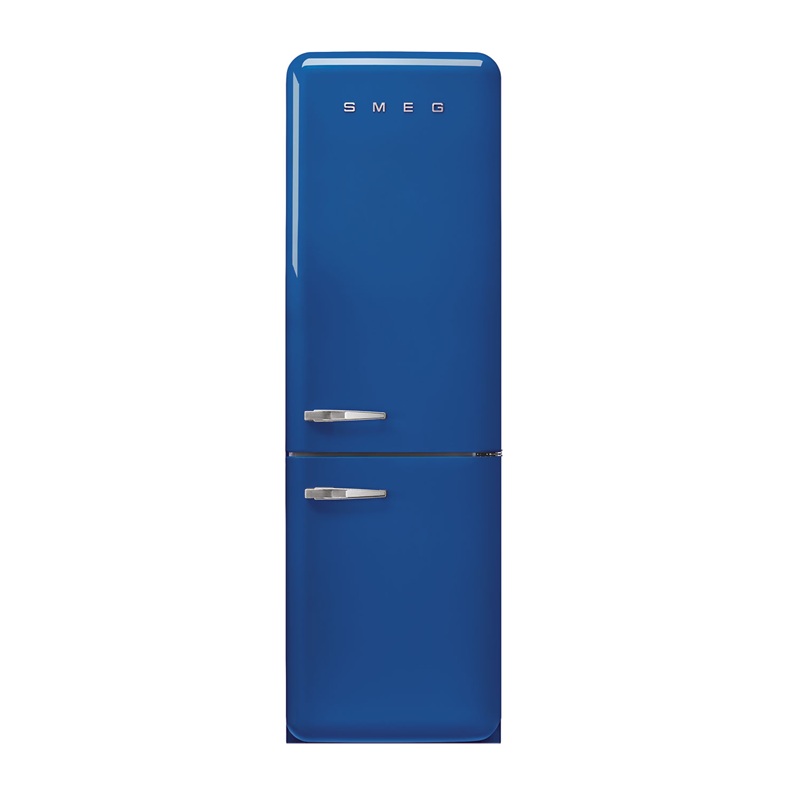 SMEG FAB32RBE5 Free Standing Refrigerator Bottom Mount, 50's Style (Blue)