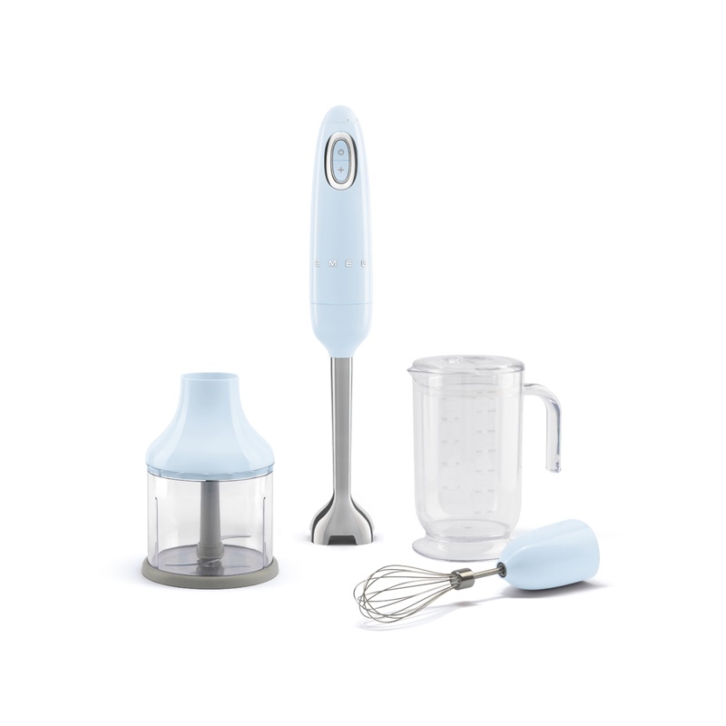 SMEG HBF03PBEU Hand Blender With 3 Accessories (Pastel Blue)