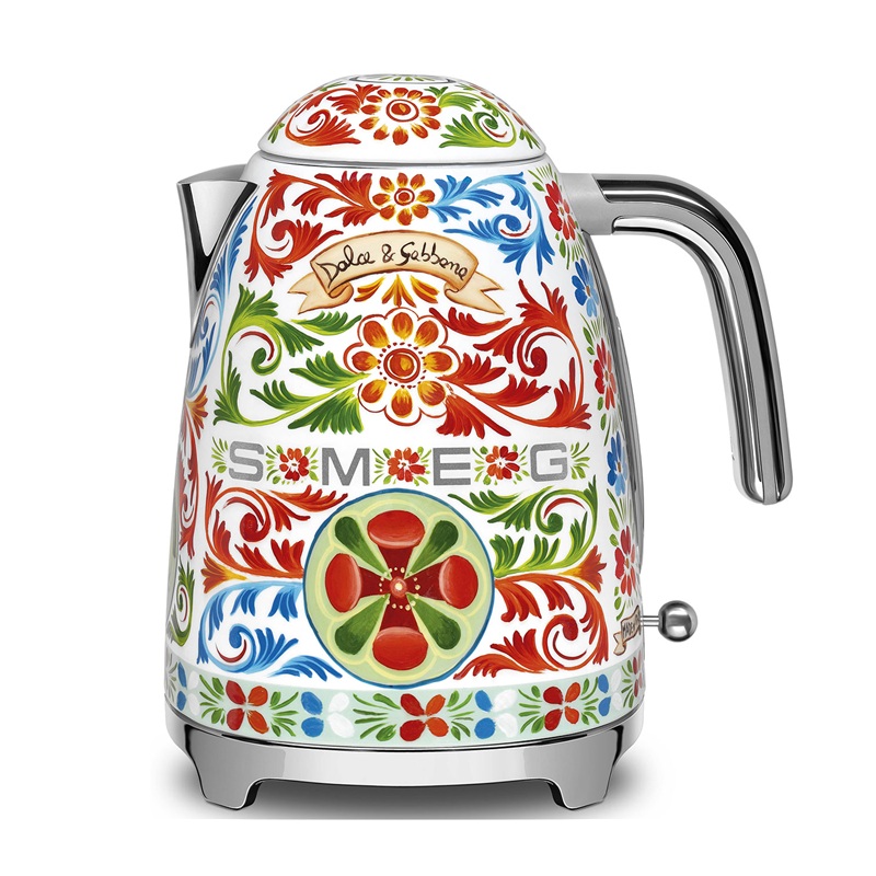 SMEG KLF03DGEU, Electric Kettle Sicily is my love (Dolce & Gabbana)