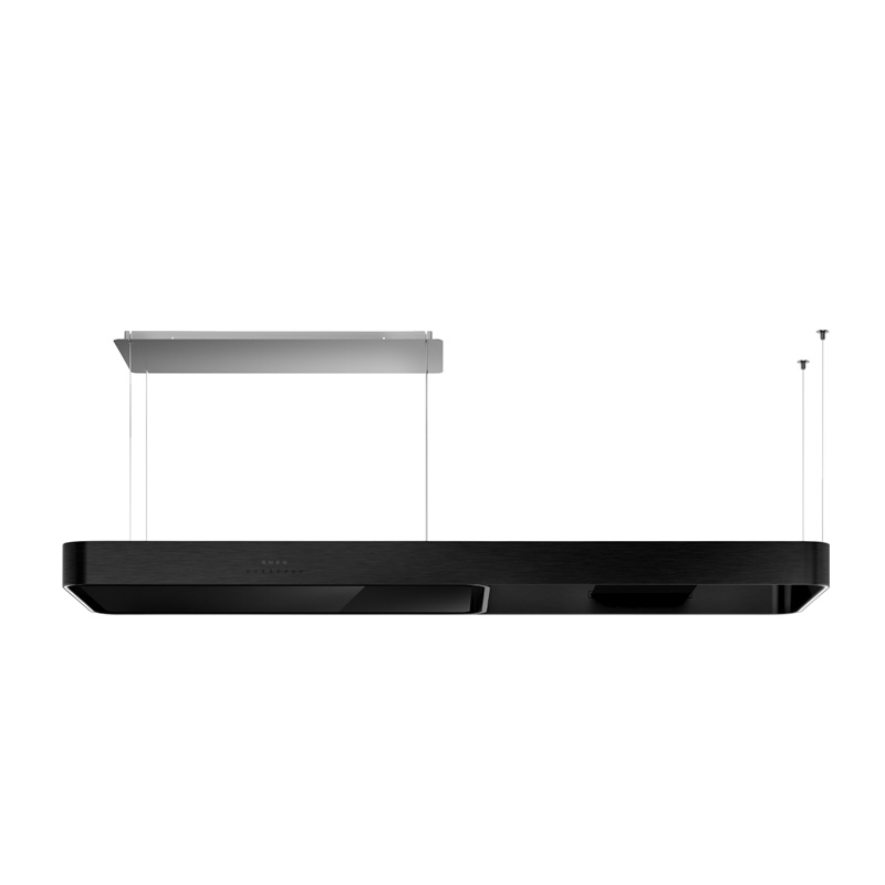 SMEG KSLS18MB Island Hood, 180cm Isola (Matte Black)