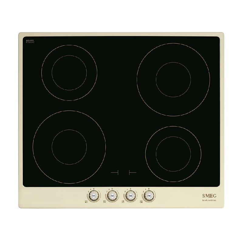 SMEG SI764POM Induction Hob, 60cm, Cortina (Cream)