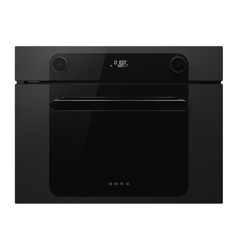 SMEG SO4201M1BI Oven, 45cm, Combi Microwave Musa (Black)