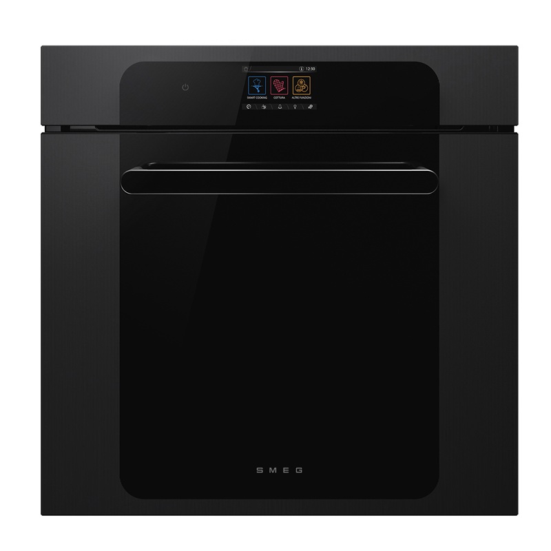 SMEG SOP6204S2PBI Oven, 60cm, Combi Steam Musa (Black)