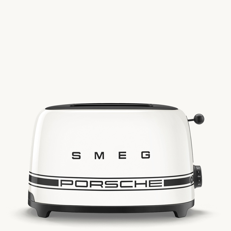 SMEG TSF01PCWEU Toaster 2 Slice Porsche x SMEG (Carrara White)