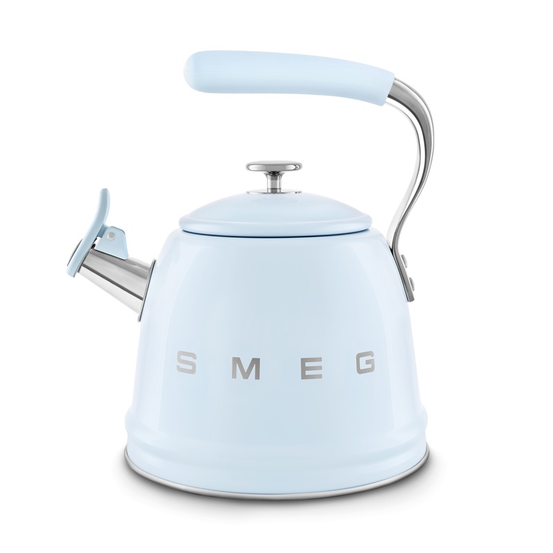 SMEG WKF01PB Whistling Kettle (Pastel Blue)