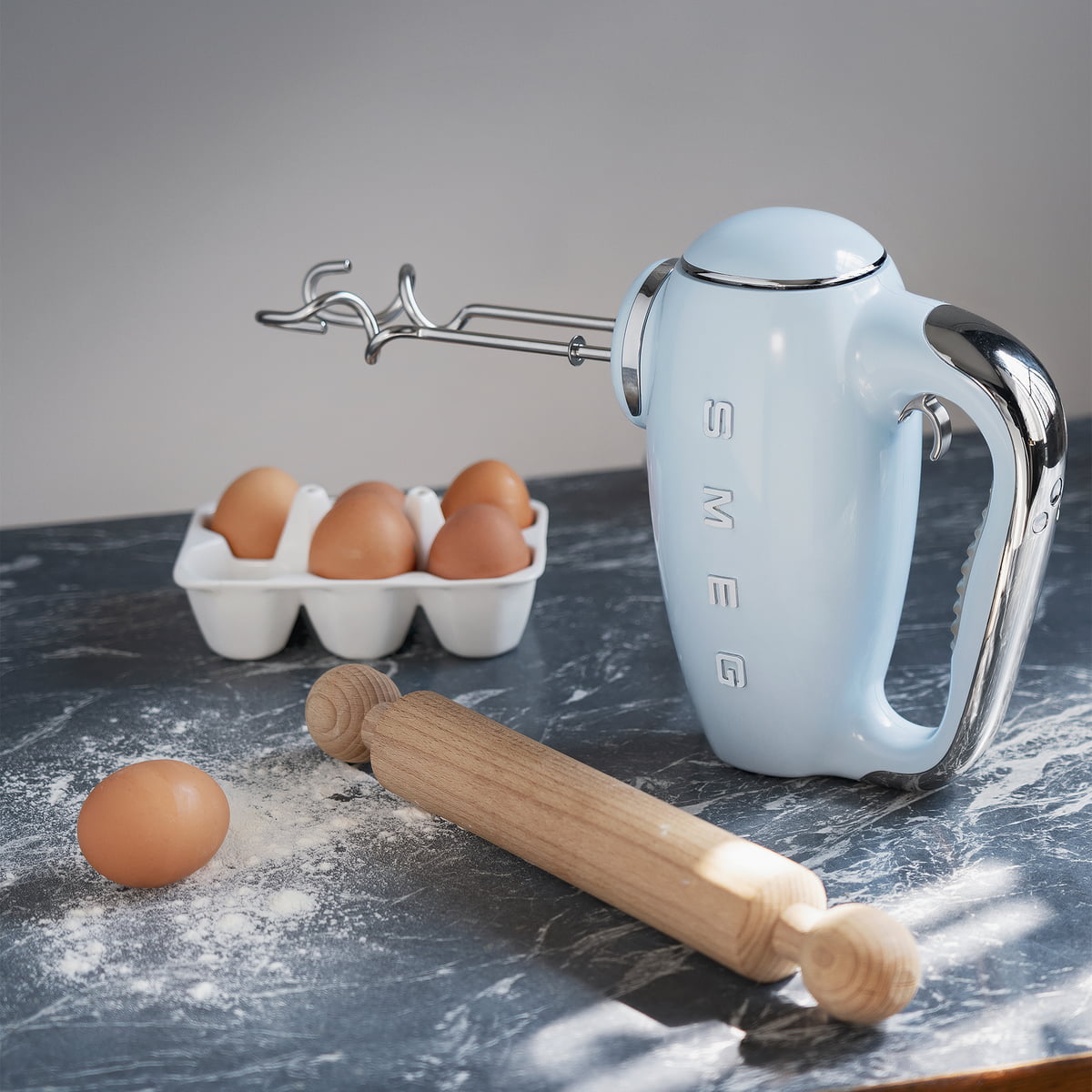 SMEG HMF01PKEU Hand Mixer (Pink)
