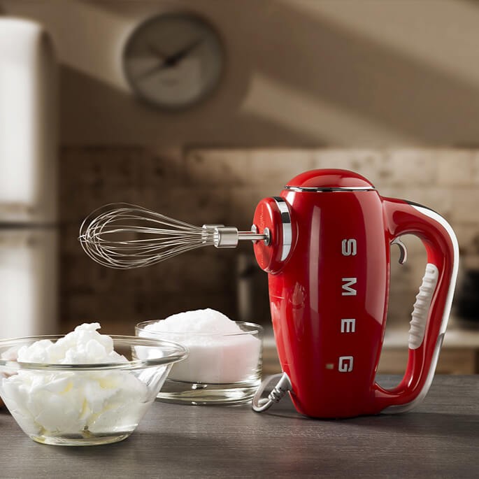 SMEG HMF01PKEU Hand Mixer (Pink)
