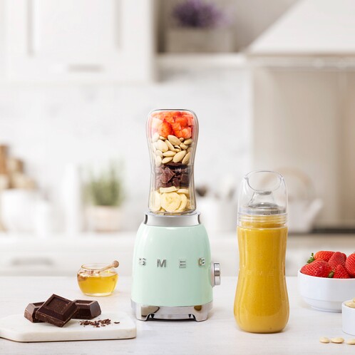 SMEG PBF01RDEU Personal Blender, 50's Style (Red)