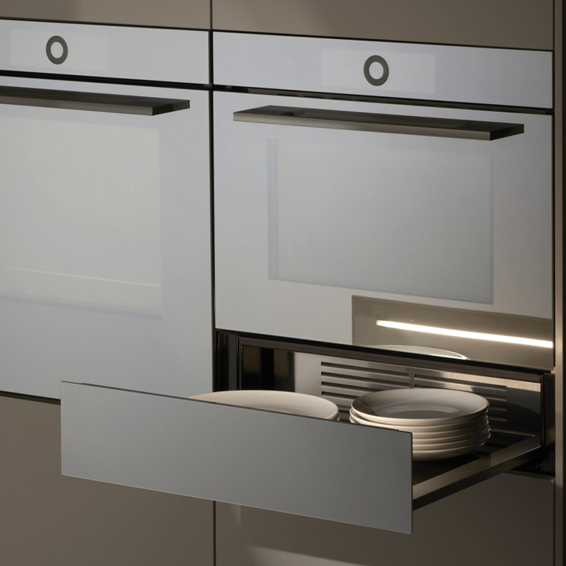 VZUG Warming Drawer 14cm (Black Mirror Glass) / DW4T614TG