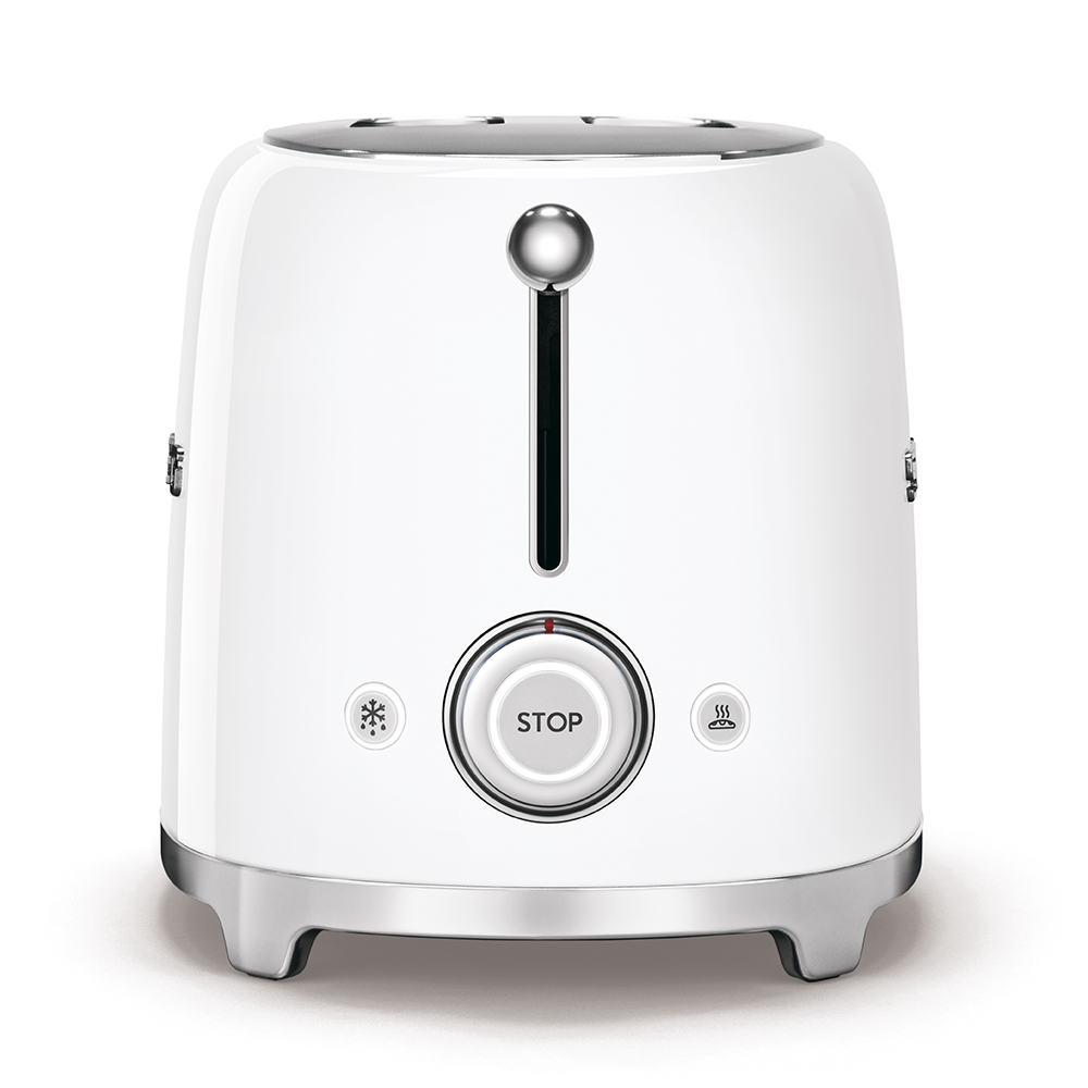 SMEG TSF01WHEU Toaster 2 Slice (White)