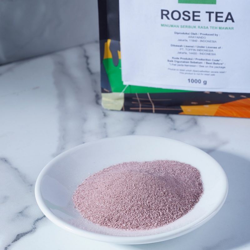 TFN Frappe Rose Tea