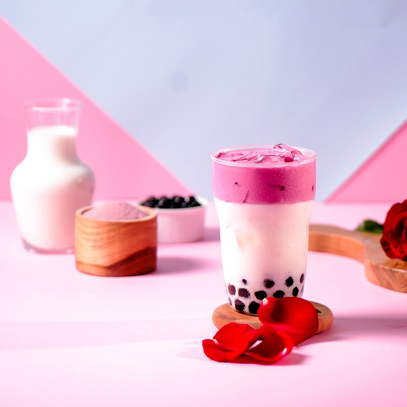 TFN Frappe Rose Tea