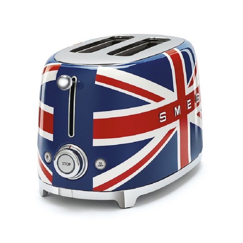 SMEG TSF01UJEU Toaster 2 Slice (Union Jack)