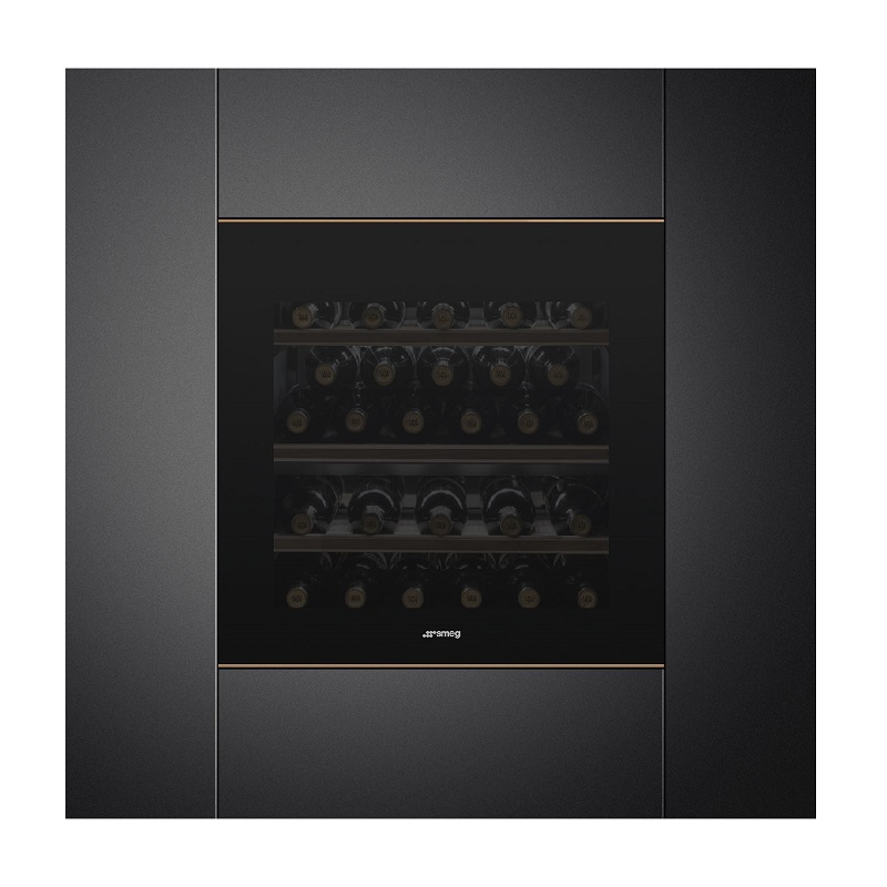 SMEG CVI629NR3 Wine Cellar, 29 Bottles, Dolce Still Novo