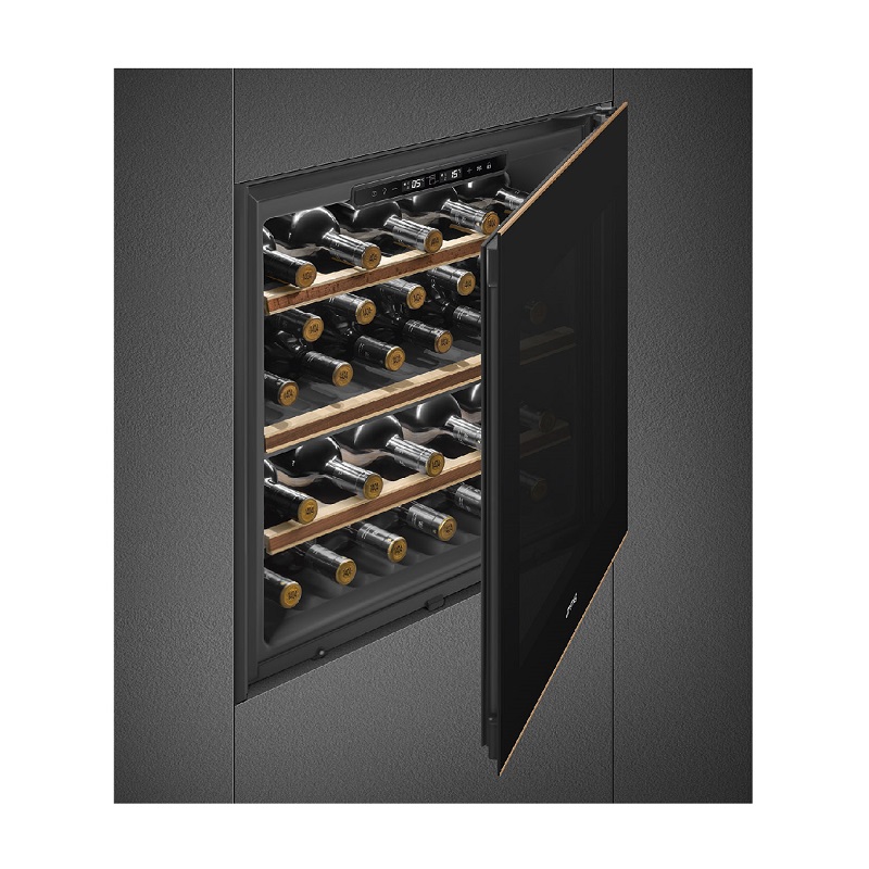 SMEG CVI629NR3 Wine Cellar, 29 Bottles, Dolce Still Novo