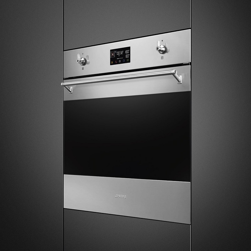 SMEG SO6302S3PX Steam100 Galileo Oven, 60 cm, Combi Steam, Classica 