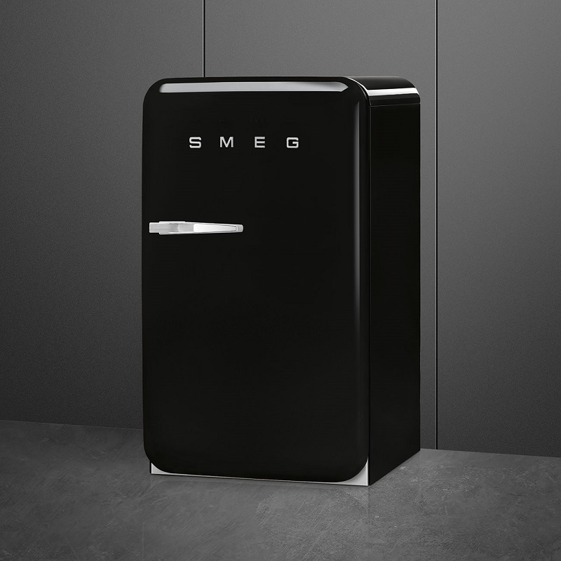 SMEG FAB10RBL5 Free Standing Refrigerator One Door (Black)