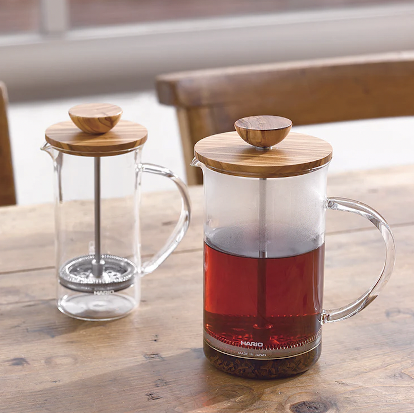 Hario THW-02OV Hario French Press (Olive Wood)