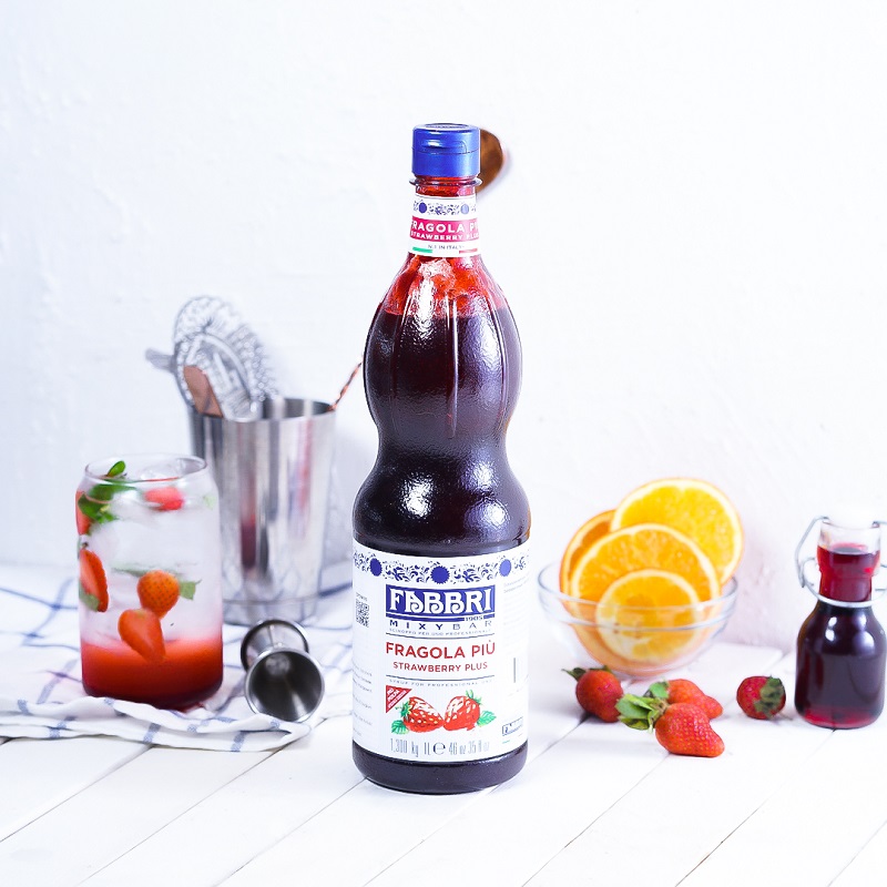 Fabbri Mixybar Fragolapiu (Strawberry)