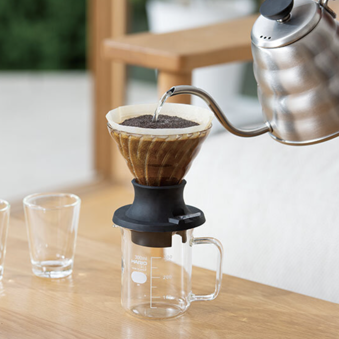 Hario SSD-5012-B Immersion Coffee Dripper Switch Set (Black)