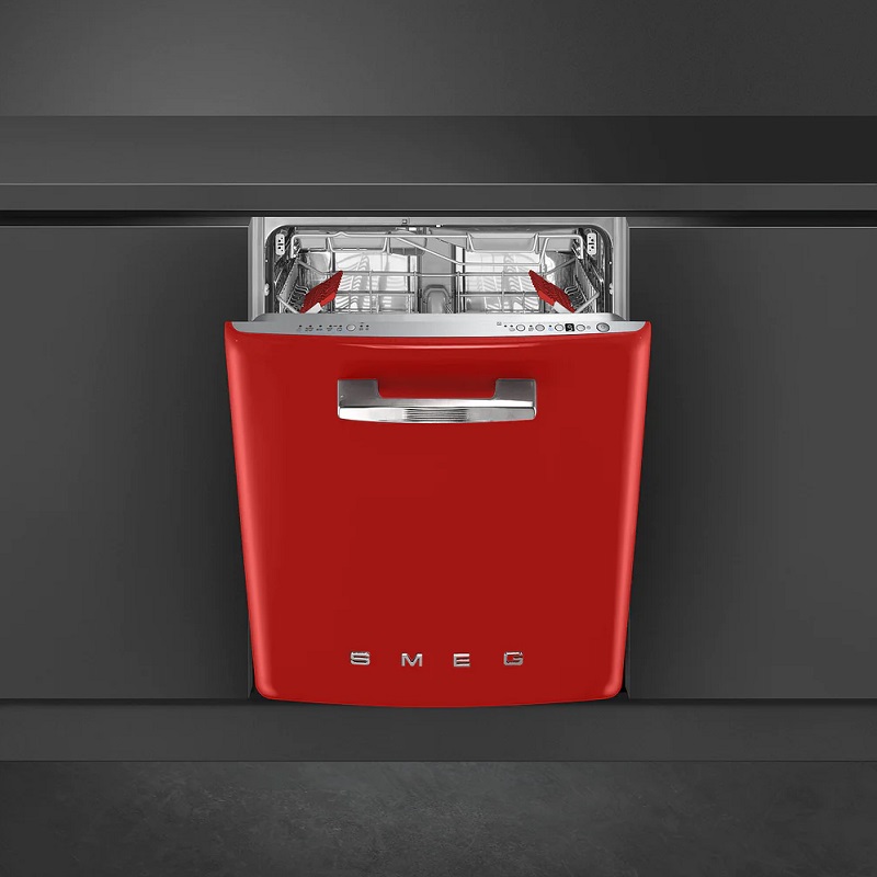 SMEG STFABRD3 Dishwashers 50's Style (Red)