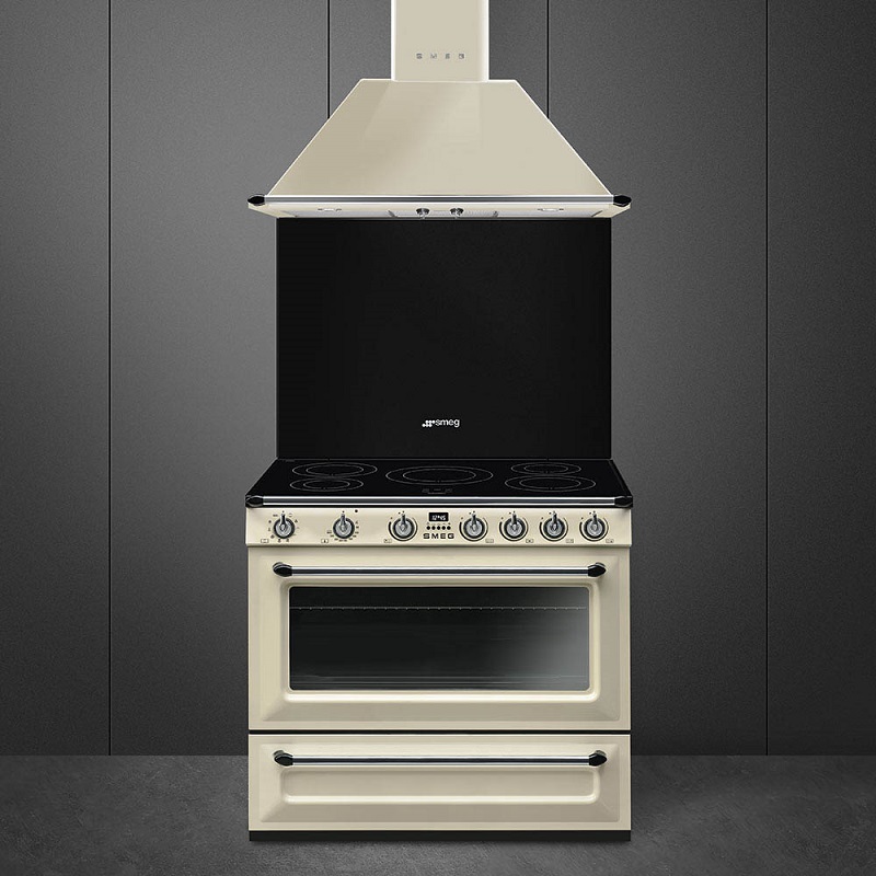 SMEG TR90IP2 Cooker, 90x60cm, Induction, Victoria (Cream)