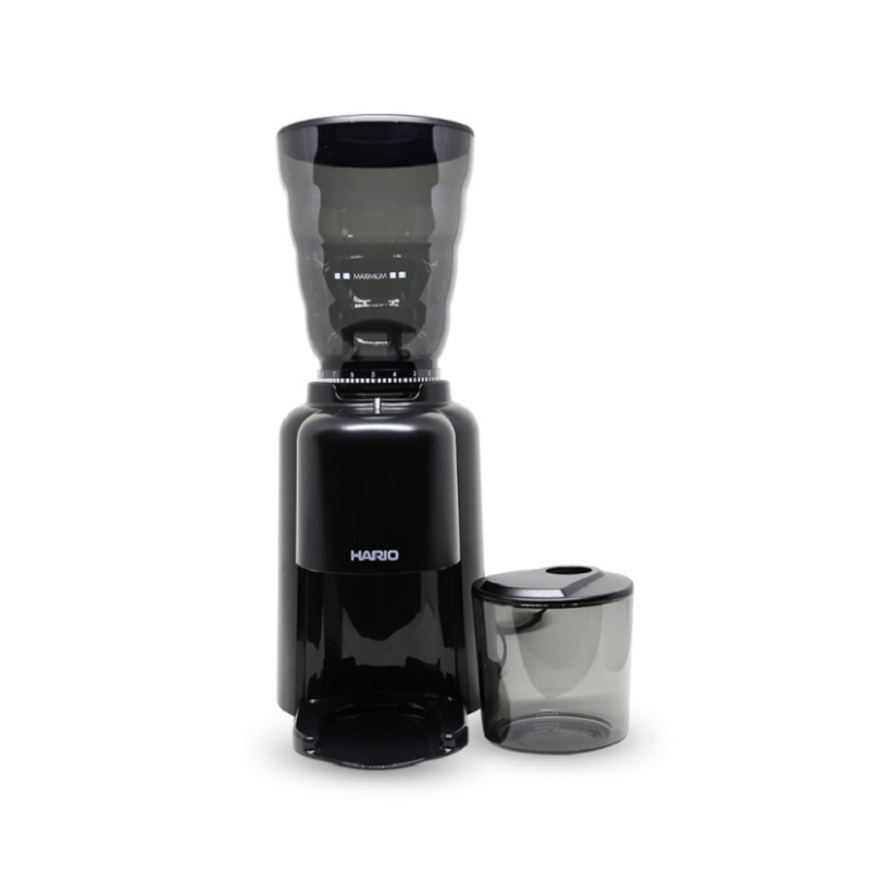 Hario EVC8BA Asia Version Electric Coffee Grinder (Black) Toffin