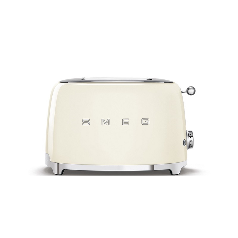 SMEG Toaster 2x2 (TSF01) Cream Toffin Digital