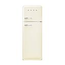 SMEG Free Standing Refrigerator Double Door (FAB30R) Cream