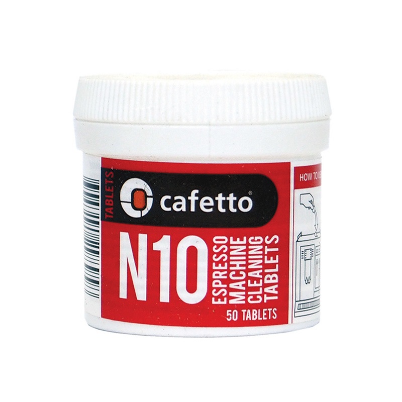 Cafetto N10 Tablets Espresso Machine Cleaning Tablets (For NS Microbar