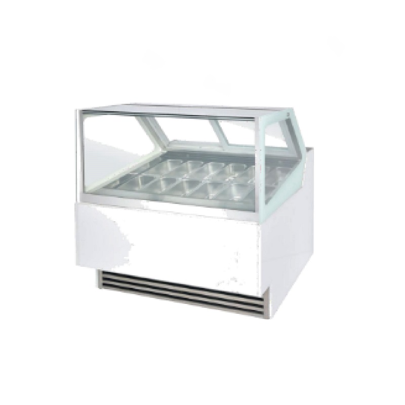 1200mm Stainless Steel ice cream display RICD-E120